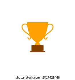 Trophy icon design illustration isolated template