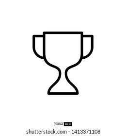 Trophy icon, design inspiration vector template for web design or mobile app