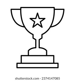 Trophy Icon Design For Personal And Commercial Use