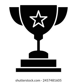 Trophy Icon Design For Personal And Commercial Use