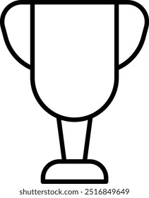 Design de ícone de troféu para uso comercial pessoal