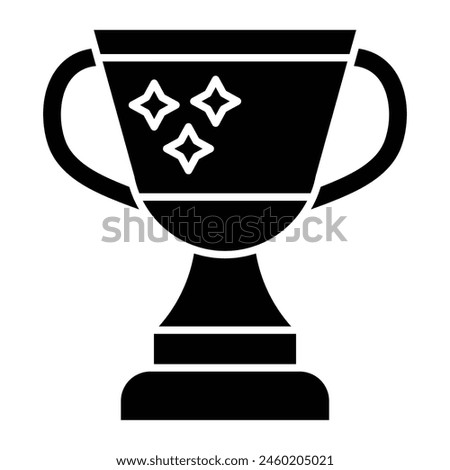 Trophy Icon Design For Personal And Commercial Use.