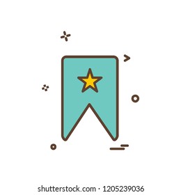 Trophy icon design vector