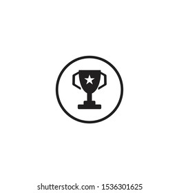 TROPHY ICON DESIGN , VECTOR EPS10