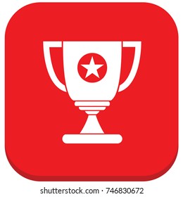 Trophy icon design,vector