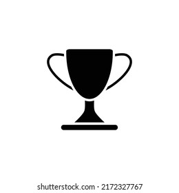 trophy icon flat style trendy stylist simple