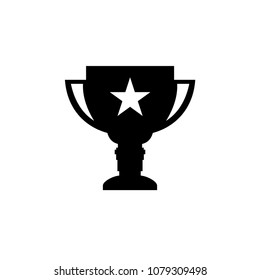 Trophy icon football template