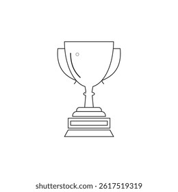 The trophy icon is a form of respect for the winner which is currently trending.