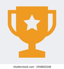 Icono de trofeo para proyectos de diseño gráfico