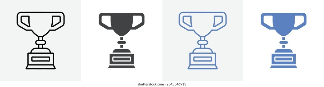 trophy icon Group symbol or sign vector