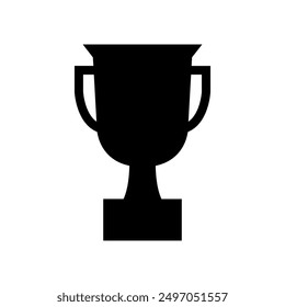 Trophäensymbol auf Hintergrund