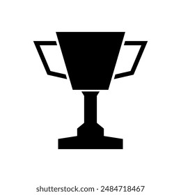 Trophy icon illustrated in vector