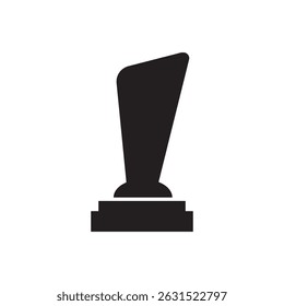 Icono de trofeo Ilustración Elemento Diseño