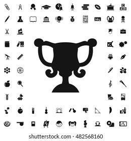 Trophy icon illustration isolated vector sign symbol