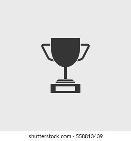 Trophy icon illustration isolated vector sign symbol