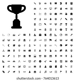 Trophy icon illustration isolated vector sign symbol. education icons set for web and mobile.