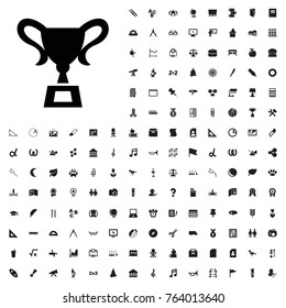 Trophy icon illustration isolated vector sign symbol. education icons set for web and mobile.