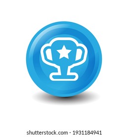 Trophy icon isolated on white background from racing collection. Trophy icon trendy and modern trophy symbol. Vector illustration EPS.8 EPS.10