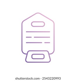 Ícone de troféu isolado em um fundo branco. Ilustração vetorial.