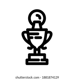 trophy icon or logo isolated sign symbol vector illustration - high quality black style vector icons
