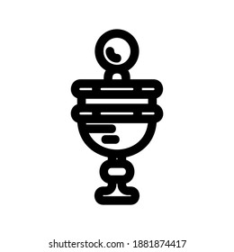 trophy icon or logo isolated sign symbol vector illustration - high quality black style vector icons
