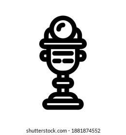 trophy icon or logo isolated sign symbol vector illustration - high quality black style vector icons

