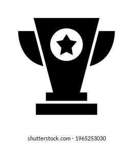 trophy icon or logo isolated sign symbol vector illustration - high quality black style vector icons
