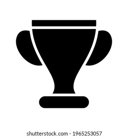trophy icon or logo isolated sign symbol vector illustration - high quality black style vector icons
