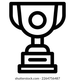 trophy icon or logo isolated sign symbol vector illustration - high quality black style vector icons
