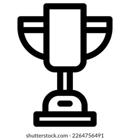 trophy icon or logo isolated sign symbol vector illustration - high quality black style vector icons
