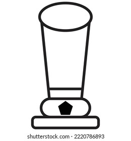 Trophy icon, reward, and champion  vector illustration