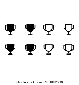 Trophäensymbole und Strichstil 