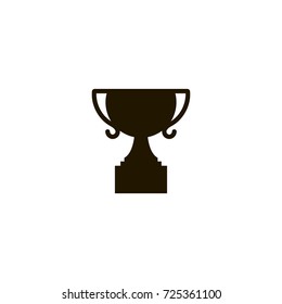 trophy icon. sign design