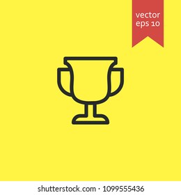 trophy. trophy icon. sign design. Vector EPS 10.