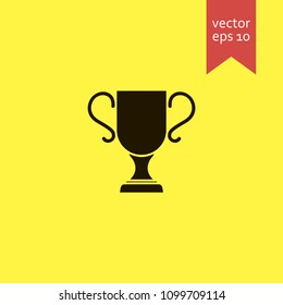 trophy. trophy icon. sign design. Vector EPS 10.
