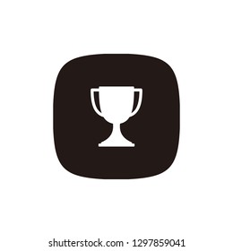Trophy icon sign symbol