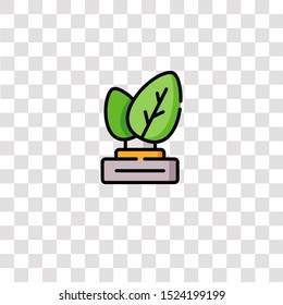 trophy icon sign and symbol. trophy color icon for website design and mobile app development. Simple Element from rewards collection for mobile concept and web apps icon.