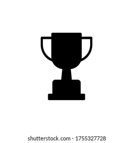 Trophy-Symbol in einem trendigen flachen Design, Symbol des Meisterschaft-Wettbewerbssymbol