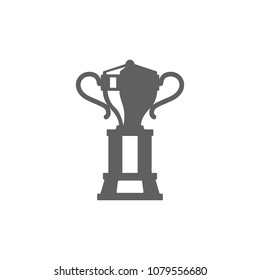 Trophy icon in trendy flat style isolated on white background. Symbol for your web site design, logo, app, UI. Vector illustration, EPS