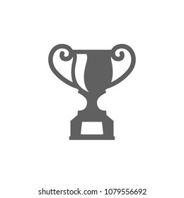 Trophy icon in trendy flat style isolated on white background. Symbol for your web site design, logo, app, UI. Vector illustration, EPS