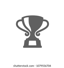 Trophy icon in trendy flat style isolated on white background. Symbol for your web site design, logo, app, UI. Vector illustration, EPS