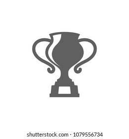 Trophy icon in trendy flat style isolated on white background. Symbol for your web site design, logo, app, UI. Vector illustration, EPS