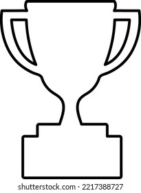 trophy icon in trendy flat style on white background..eps
