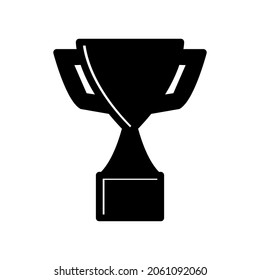 Trophy icon in trendy vector design illustration