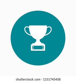 trophy icon vector