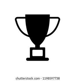 Trophy icon vector