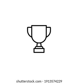 Trophy icon vector for computer, web and mobile apps