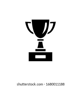 Trophy icon vector design template