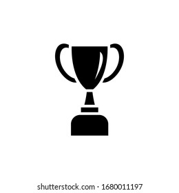 Trophy icon vector design template