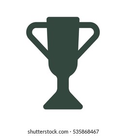 Trophy Icon Vector flat design style